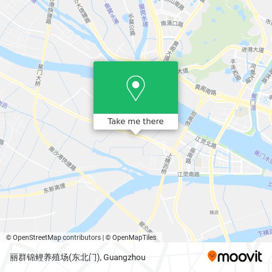 丽群锦鲤养殖场(东北门) map