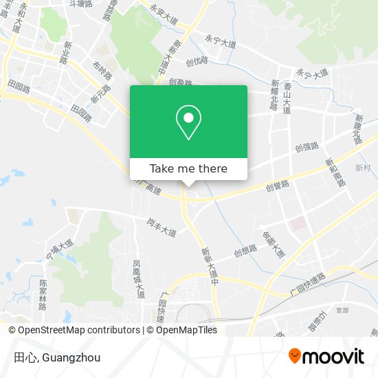 田心 map