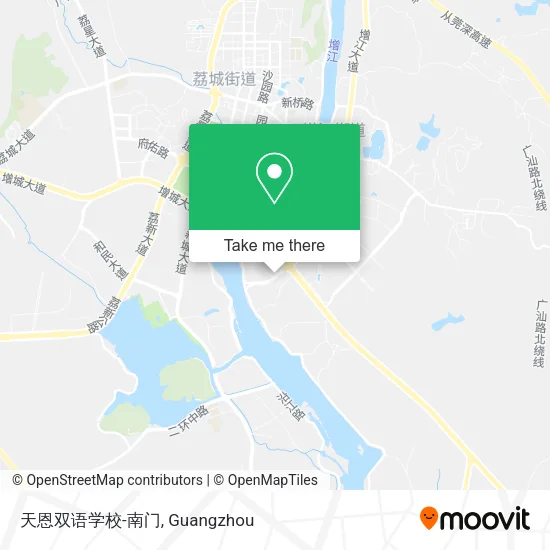 天恩双语学校-南门 map