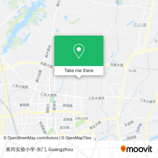 黄冈实验小学-东门 map