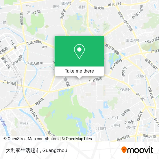 大利家生活超市 map