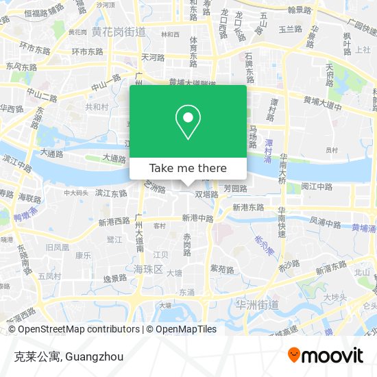 克莱公寓 map