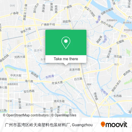 广州市荔湾区岭天南塑料包装材料厂 map