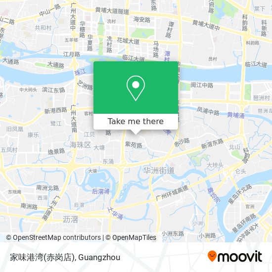 家味港湾(赤岗店) map