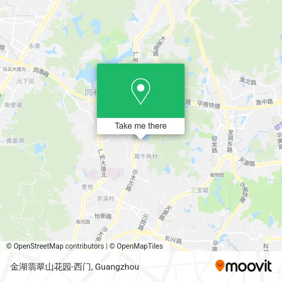 金湖翡翠山花园-西门 map