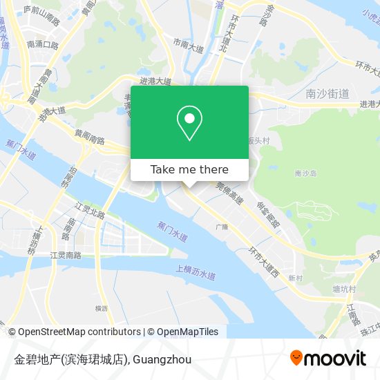 金碧地产(滨海珺城店) map