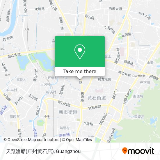 天甄渔船(广州黄石店) map