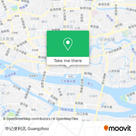 华记便利店 map