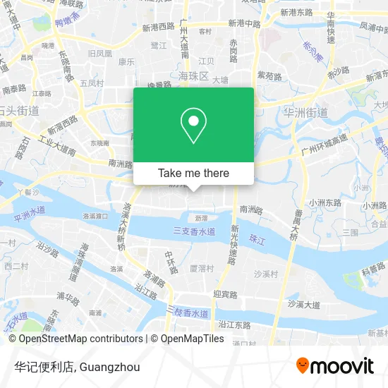 华记便利店 map