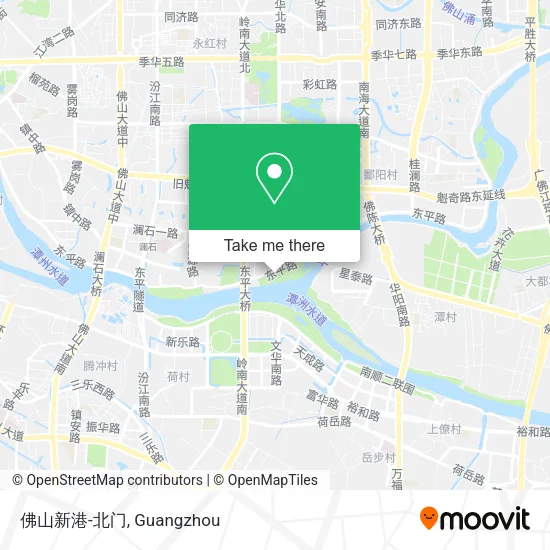佛山新港-北门 map