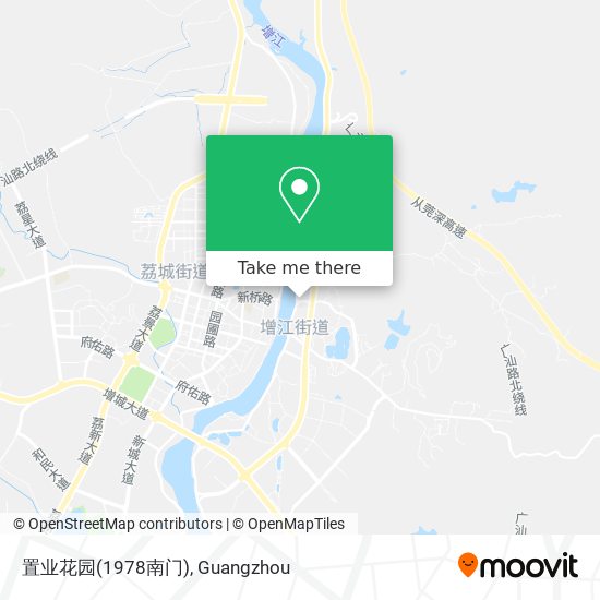 置业花园(1978南门) map