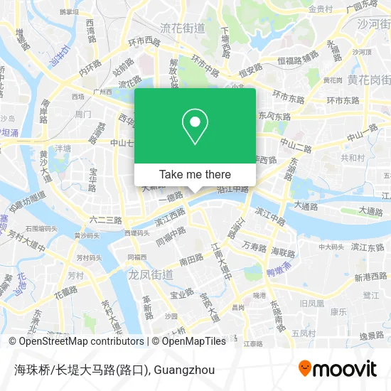 海珠桥/长堤大马路(路口) map