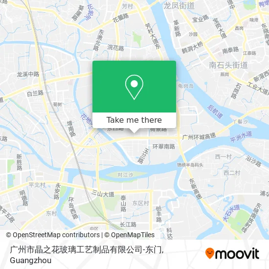 广州市晶之花玻璃工艺制品有限公司-东门 map