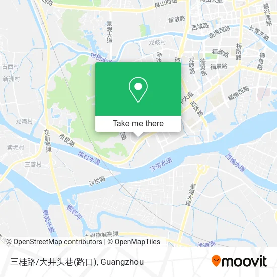 三桂路/大井头巷(路口) map