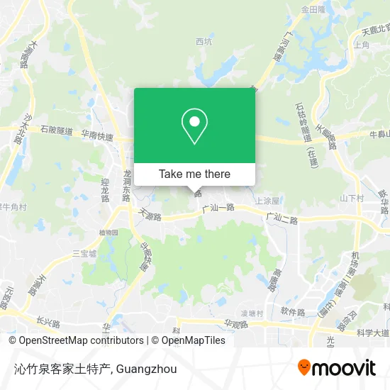 沁竹泉客家土特产 map