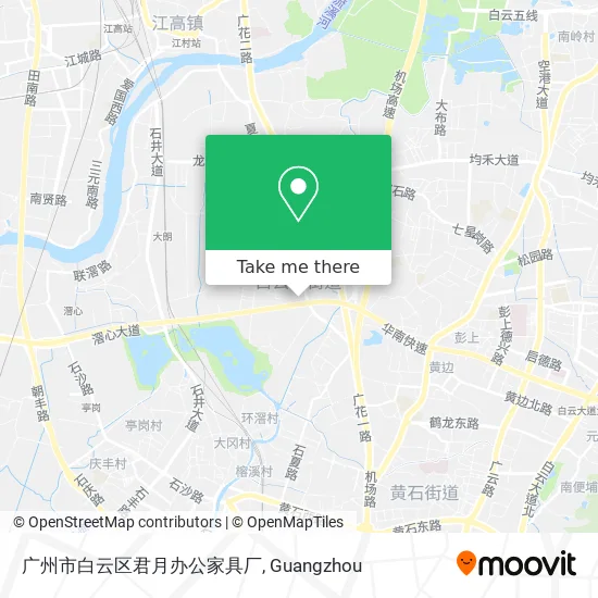 广州市白云区君月办公家具厂 map