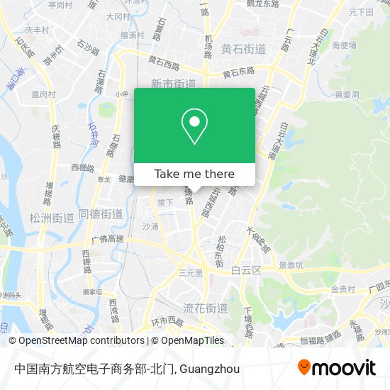中国南方航空电子商务部-北门 map