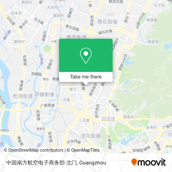 中国南方航空电子商务部-北门 map