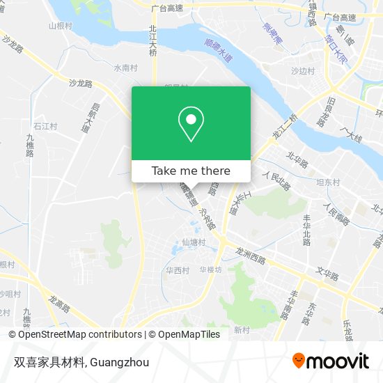 双喜家具材料 map