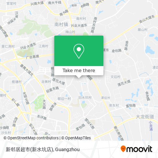 新邻居超市(新水坑店) map