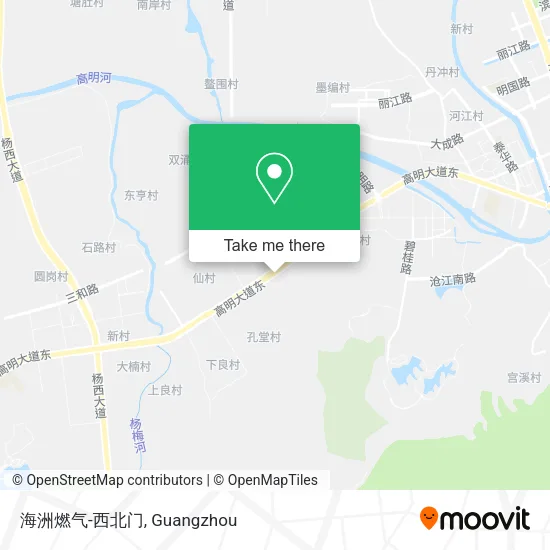 海洲燃气-西北门 map