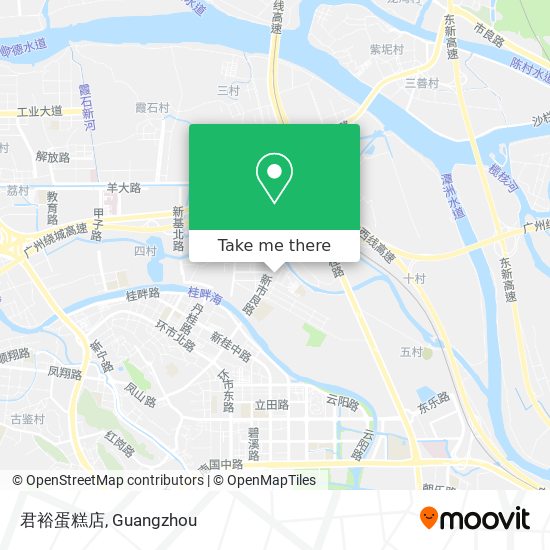 君裕蛋糕店 map