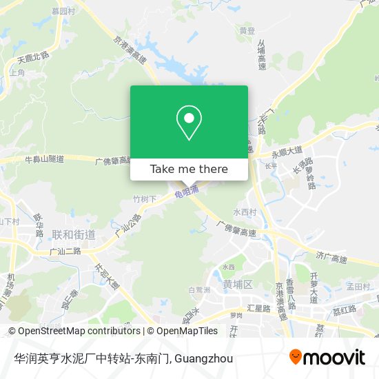 华润英亨水泥厂中转站-东南门 map