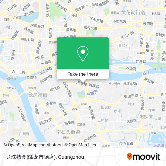 龙珠熟食(蟠龙市场店) map