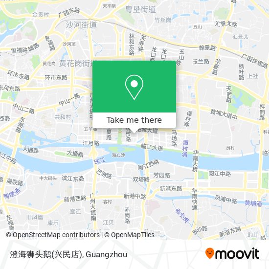 澄海狮头鹅(兴民店) map