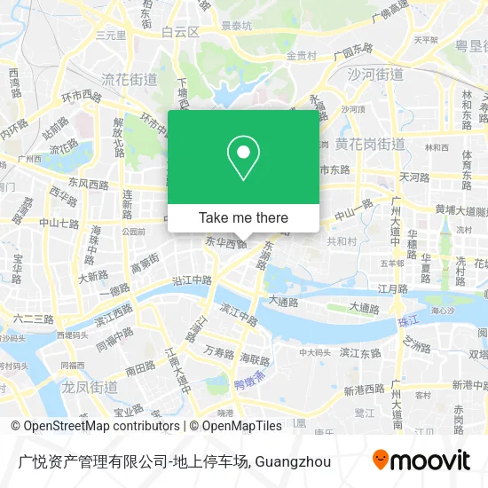 广悦资产管理有限公司-地上停车场 map