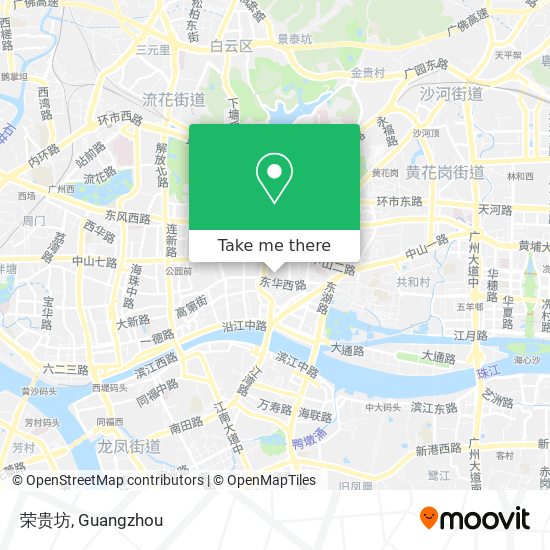 荣贵坊 map
