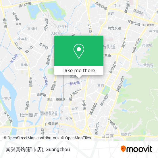 棠兴宾馆(新市店) map