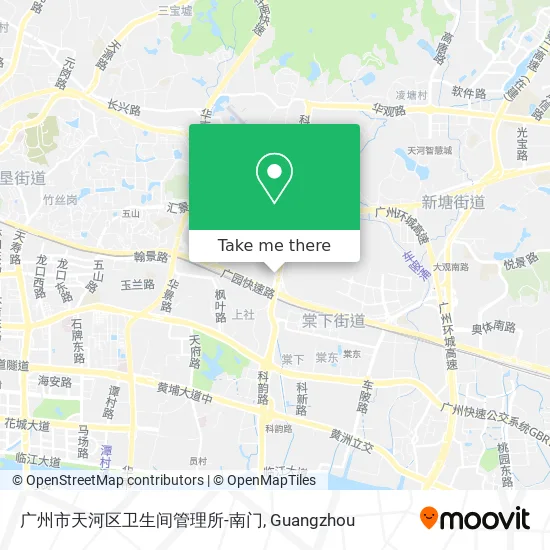 广州市天河区卫生间管理所-南门 map