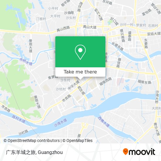 广东羊城之旅 map