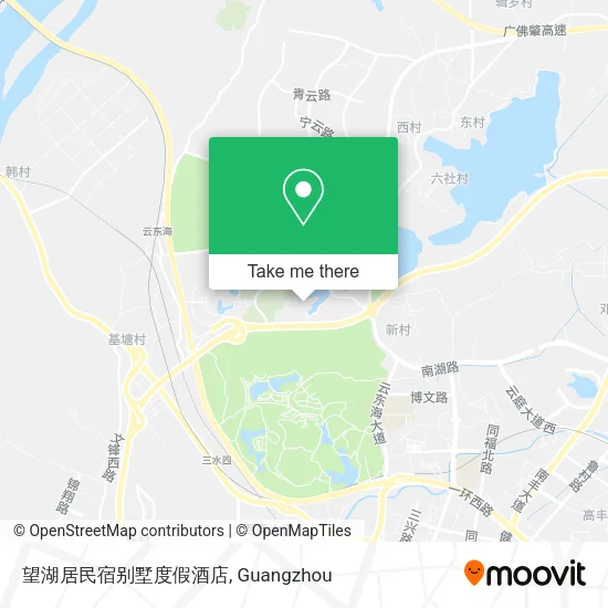 望湖居民宿别墅度假酒店 map