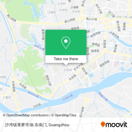 沙湾镇青萝市场-东南门 map