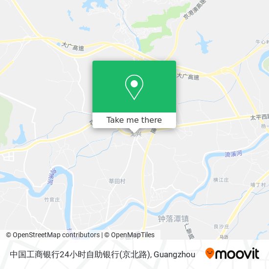 中国工商银行24小时自助银行(京北路) map