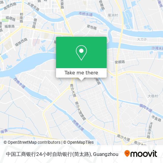 中国工商银行24小时自助银行(简太路) map