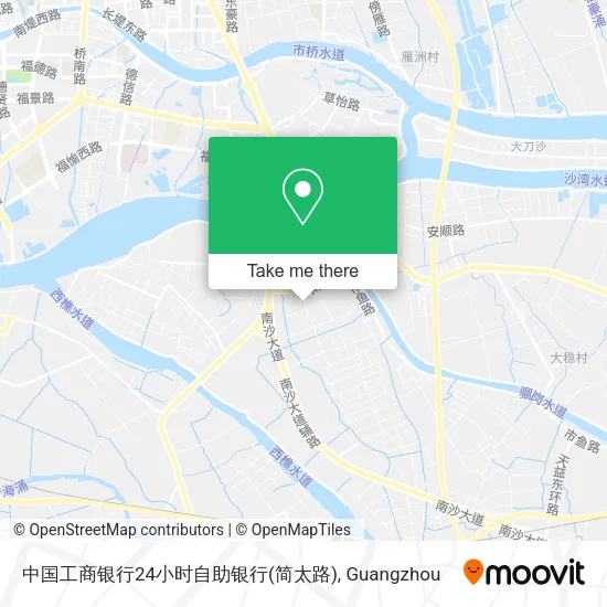 中国工商银行24小时自助银行(简太路) map