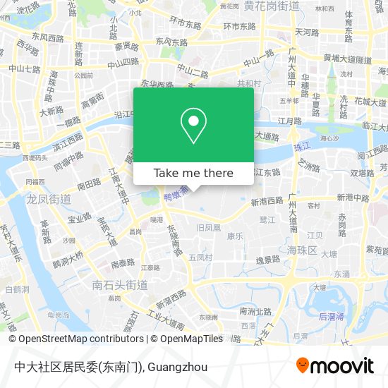 中大社区居民委(东南门) map