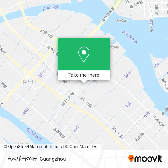 博雅乐音琴行 map