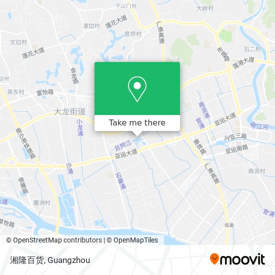 湘隆百货 map