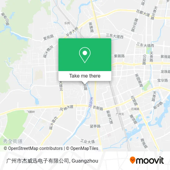 广州市杰威迅电子有限公司 map