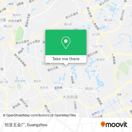 怛亚五金厂 map