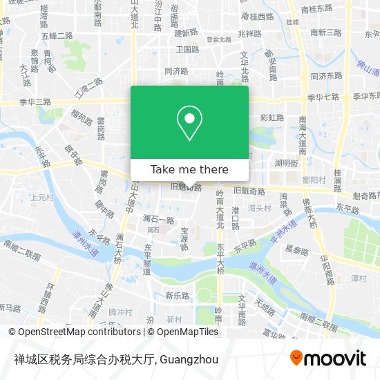 禅城区税务局综合办税大厅 map