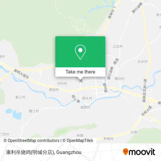 康利吊烧鸡(明城分店) map