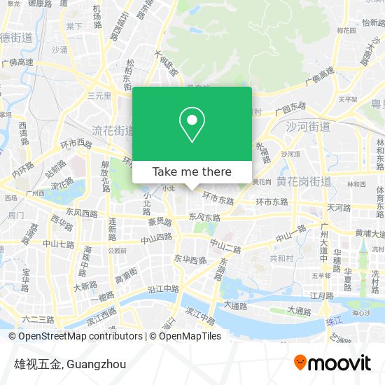 雄视五金 map