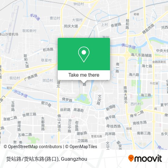货站路/货站东路(路口) map