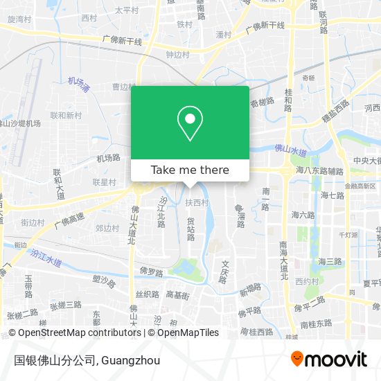 国银佛山分公司 map