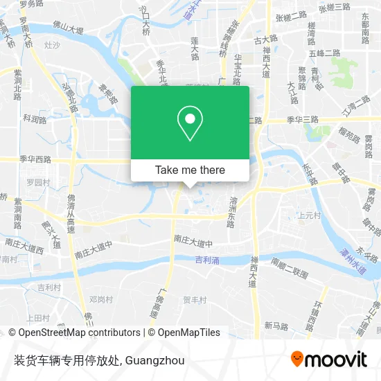装货车辆专用停放处 map